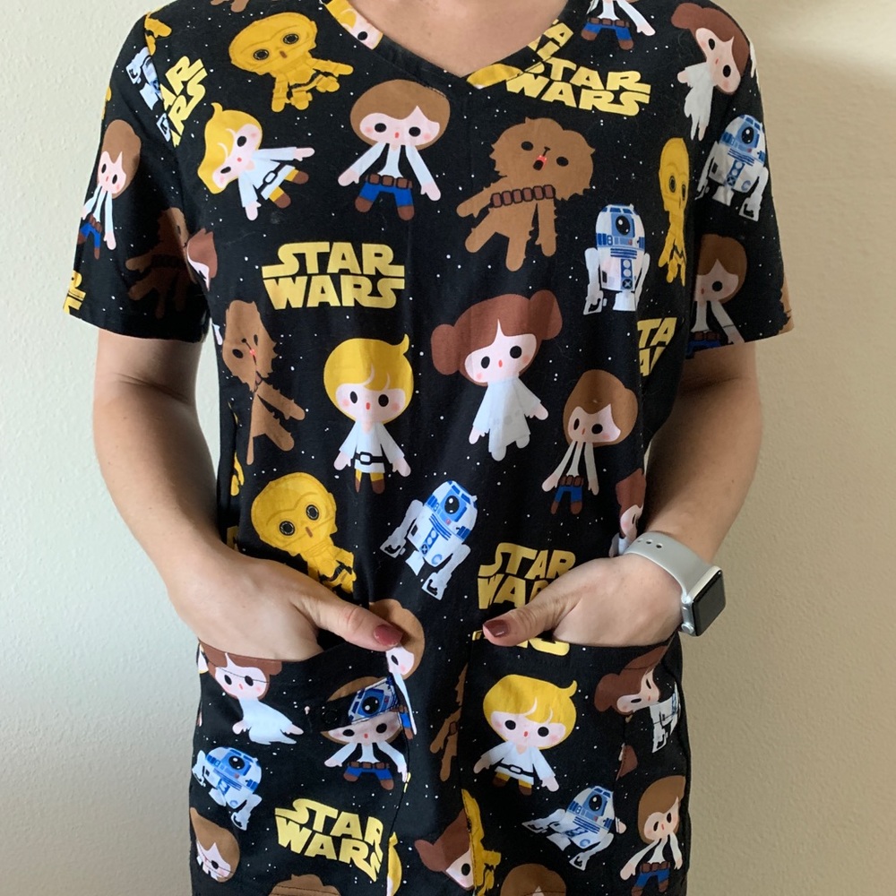Star Wars scrub top!